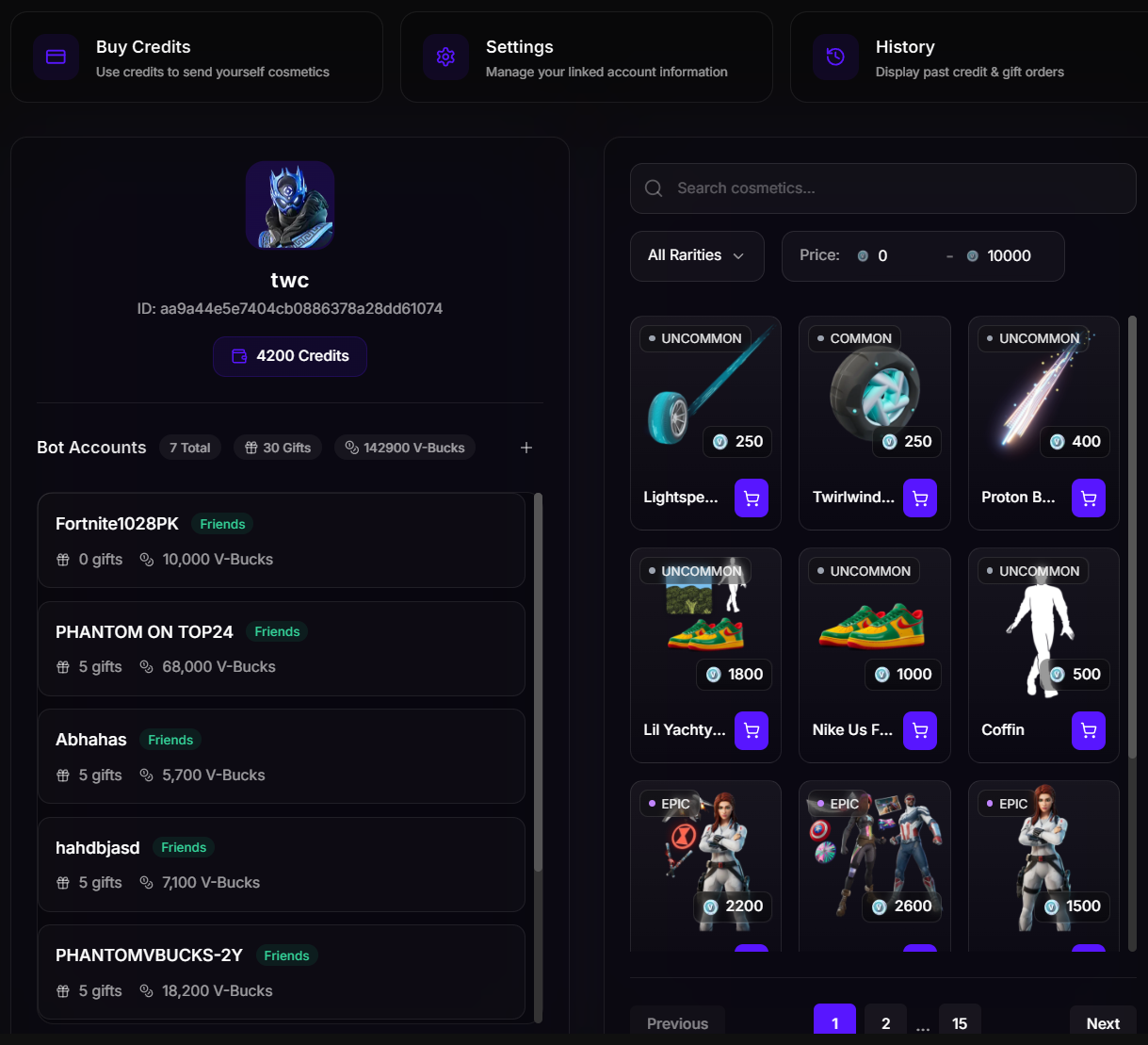 Dashboard Preview